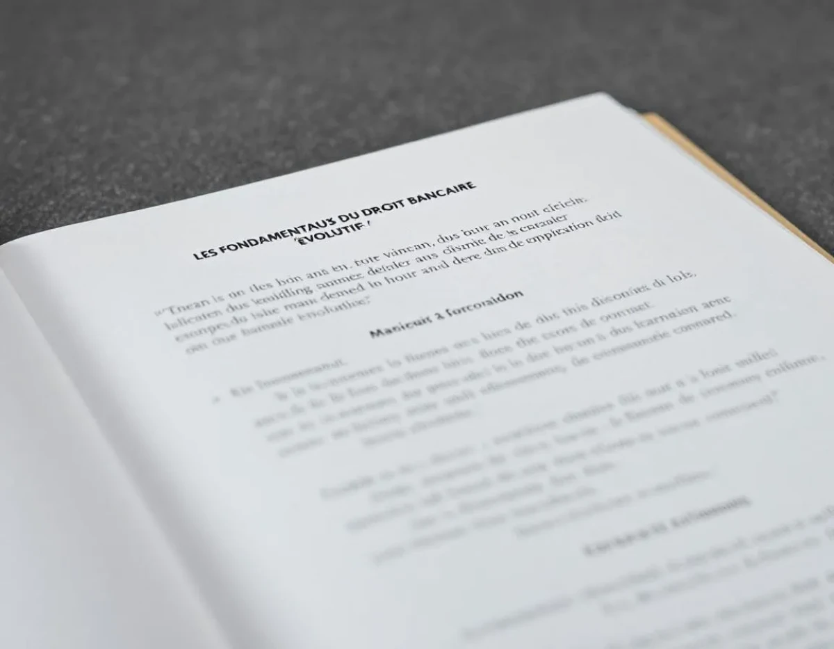 Les Fondamentaux du Droit Bancaire Évolutif