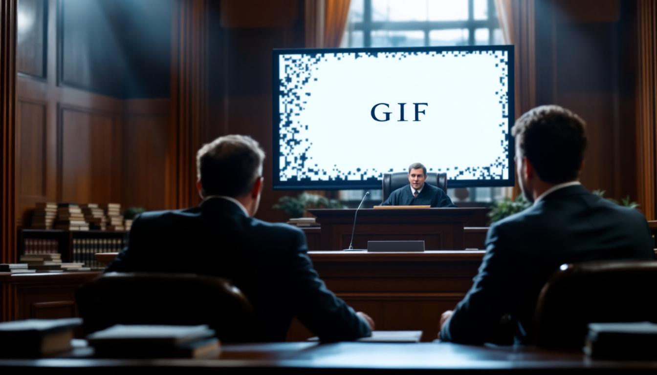 Le GIF comme preuve devant un tribunal : valeur juridique