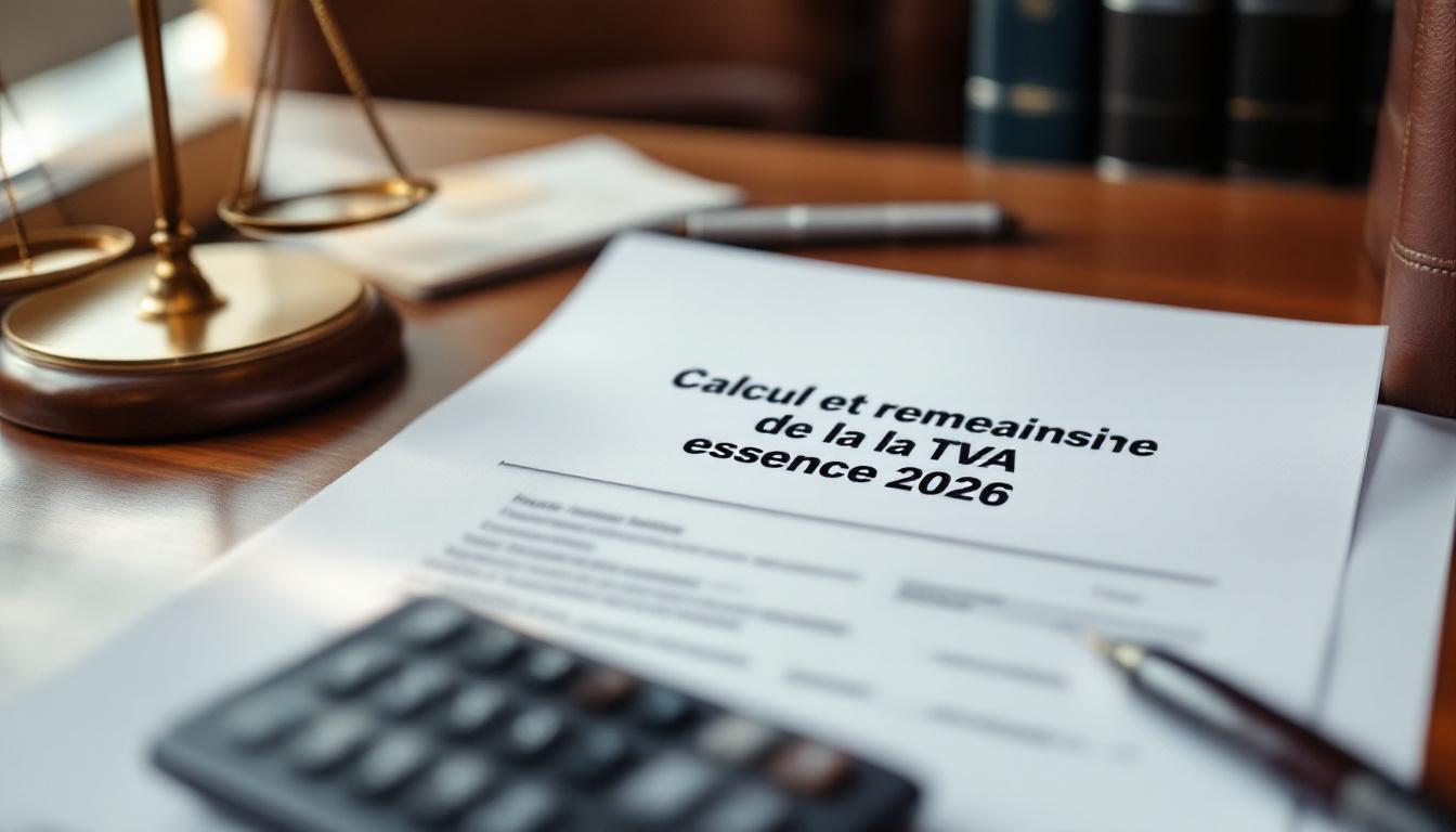 Calcul et remboursement de la TVA essence 2026 en France